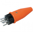 STEKO TPE-CONNECTOR T15 ORANGE Штекер Тип 15 оранжевый CH