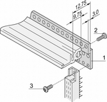 30822-089, Rail, Schroff
