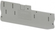 3061855 D-PT 6-QUATTRO/2P End plate, Grey