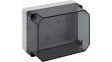 11201101 Plastic Enclosure Without Knockouts, 254 x 180 x 137 mm, Polystyrene, IP66, Grey