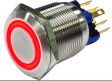 RND 210-00403 Anti-Vandal Push-Button Switch, 22 mm, IP65