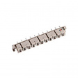 114-40040 Socket H 11 straight 11-pin, DIN 41612