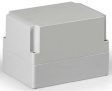 SPCP131813G Cubo S 125 x 175 x 125 мм, 50 мм основание, глухая стенка, серая крышка, PC, IP