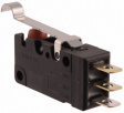 D2VW-01L3-1 Micro switch 0.1 A Simulated roller lever 1 change-over (CO)