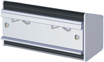 24814-014, Trapezoid Enclosure aluminium grey-black 160.5 x 74.2 x 54.5 mm Aluminium, Schroff