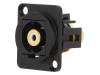 CP30231MB Соединитель; гнездо RCA, с обеих сторон; Корп: стандарт XLR
