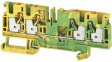 2051560000 A4C 4 PE terminal block a push-in, 0.5...4 mm2 800 vac 32 a green / yellow