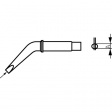 CT2 EX8 Soldering Tip Chisel-shaped, curved 7.0 mm 425 °C