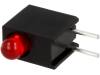 L-7104EW/1ID, LED; в корпусе; Кол-во диод:1; 3мм; THT; красный; 8-20мкд; 40°, Kingbright