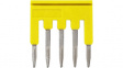 XW5S-P1.5-5YL Short bar 19.8 x 3.0 x 18.2 mm yellow XW5S