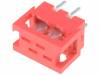 DS1015-02-04R6 Вилка; Micro-MaTch; PIN:4; IDC, THT; на плату, на шлейф; 1,5А; 30мОм