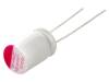 ULG107M1EF1ARRX0CR, Конденсатор: полимерный; 100мкФ; 25В; ESR:32мОм; THT; ±20%; 2000ч, X-CON