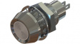 512-997-21 Индикат.лампа: LED; вогнутый; 12ВDC; Отв: O12,7мм; IP67; латунь