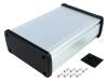 ALUG705SR160 Корпус: универсальный; Х:115,1мм; Y:169мм; Z:51,6мм; алюминий