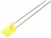 L-323YD, LED; 5,6мм; желтый; 4мкд; 100°; Поверхность: плоская, Kingbright
