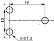 80BVH3A3H-0 Блок кнопочных батарей 3.6 V 80 mAh