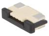 PCA-2K-04-HU-3 Разъем: FFC / FPC; горизонтальный; PIN:4; SMT; 0,5А; 30мОм; 1мм