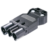 GST18I3S S1 ZR1 SW, Plug Plug Screw Connection, Wieland Electric
