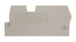 1855220000 [50 шт] End Plate, 57.55x3.25mm, Dark Beige