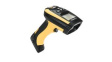 PM9100-D433RBK10 Barcode Scanner Kit, 1D Linear Code, 30 mm ... 1.1 m, PS/2/RS232/RS485/USB, Wireless, Black / Yellow