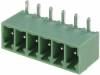 15EDGRC-3.5/6P, Разъемный клеммник; гнездо; "папа"; 3,5мм; угловой 90°; 7А; THT, DEGSON