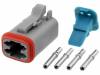 AT06-4S-KIT01 Разъем: провод-провод; AT; вилка; "мама"; Размер:16; 20?16AWG; 13А