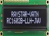 RC1602B5-LLH-JWV Дисплей: LCD; алфавитно-цифровой; VA Negative; 16x2; LED; PIN:16