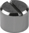 517.4 Rotary knob brass chrome-plated 8 mm