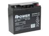 BPL 18-12, Аккум: свиноцово-кислотный; 12В; 18Ач; AGM; необслуживаемый, BPOWER