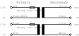 TI-044202-ME-EC Ring Core Transformer 30 VA 2 x 9VAC