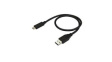 USB31AC50CM Charging Cable USB-A Plug - USB-C Plug 500mm USB 3.1 Black