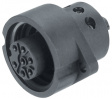 09 4220 00 07 Panel-mount socket 693 series 7-pole 693 Poles=7 Female