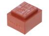 44049, Трансформатор: залитый; 1ВА; 230ВAC; 6В; 167мА; Монтаж: PCB, Myrra