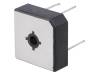 BR1505W, Однофазный выпрямительный мост; Urmax:50В; If:15А; Ifsm:300А, DC COMPONENTS
