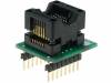 DIL16W/SOIC16 ZIF 150MIL Адаптер: DIL16-SO16; 150mils