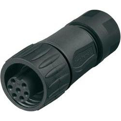C016 20D003 110 12, Разъем: круглый; вилка; с кабельным зажимом; "мама"; PIN:4; 400В, Amphenol