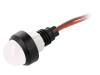 LRG-D20-24AC/DCWK, Индикат.лампа: LED; выпуклый; 24ВDC; 24ВAC; Отв: O13мм; IP40, POLAM-ELTA