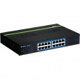 TEG-S16Dg Ethernet Switch, RJ45 Ports 16, 1Gbps, Unmanaged