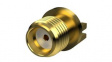 EMPCB.CSMAFST.A.AU RF Connector, SMA, Brass, Socket, Straight, 50Ohm, Soldering