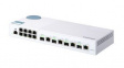 QSW-M408-4C Ethernet Switch, RJ45 Ports 12, Fibre Ports 4SFP+, 10Gbps, Managed