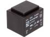 BV EI 304 2082, Трансформатор: залитый; 2,1ВА; 230ВAC; 12В; 175мА; Монтаж: на плату, Hahn