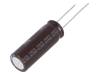 UPM1K331MHD, Конденсатор: электролитический; с низким импедансом; THT; 330мкФ, NICHICON