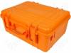 NB-45-8, Контейнер: транспортировочный кейс; 476x386x206мм; оранжевый, NEWBRAND (TME brand)