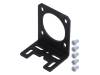 STAMPED ALUMINUM L-BRACKET FOR NEMA 14 Крепление; черный; Кол-во шт: 1; крепление,монтажные винты