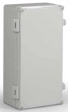 WPCP204013G Cubo W 200 x 400 x 132, с петлями и замками, серая крышка, PC, IP66