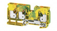 2494020000 Terminal Block, Push-In, 3 Poles, 16mm2, Green / Yellow