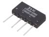 B80C5000A, Однофазный выпрямительный мост; Urmax:160В; If:5А; Ifsm:150А, Diotec Semiconductor