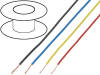 STRANDED WIRE: BLACK, 26 AWG, 70 Кабель; UL1007; многопров; Cu; 26AWG; черный; ПВХ; 300В; 21м