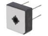 BR354W, Однофазный выпрямительный мост; Urmax:400В; If:35А; Ifsm:400А, DC COMPONENTS