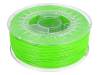ABS+1.75-BRIGHT GREEN, Филамент: ABS+; зеленый (светлый); 1кг; Темп.печати:230-240°C, DEVIL DESIGN